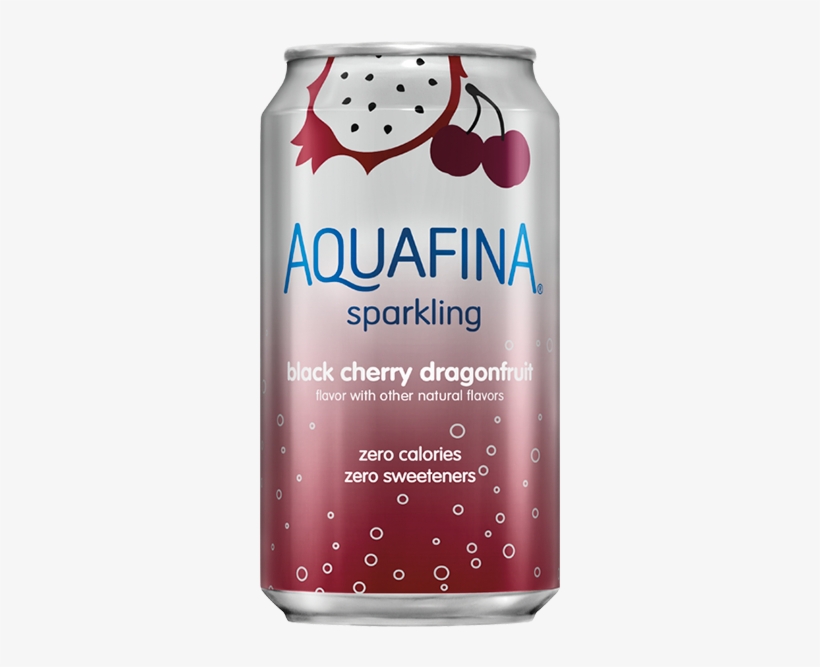 Aquafina Sparkling Black Cherry, transparent png