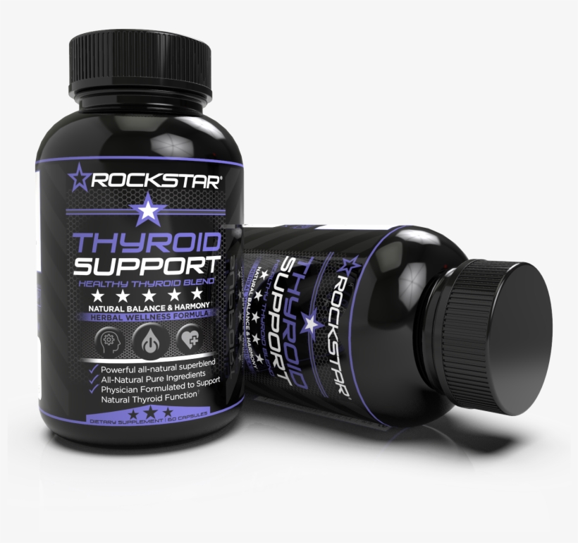 Thyroid Support By Rockstar - Anti-obesity Medication, transparent png