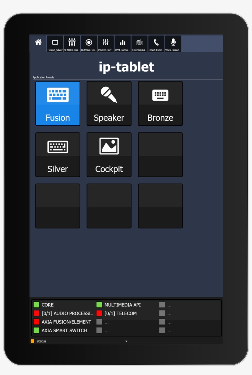 Ip-tablet Core Virtual Radio App - Mobile App, transparent png