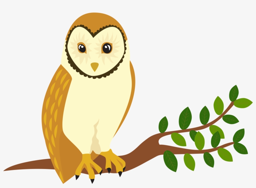 Owl In A Tree Png, transparent png