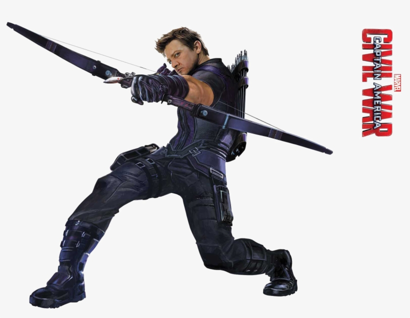 Hawkeye Png Photo - Gavião Arqueiro Guerra Civil, transparent png
