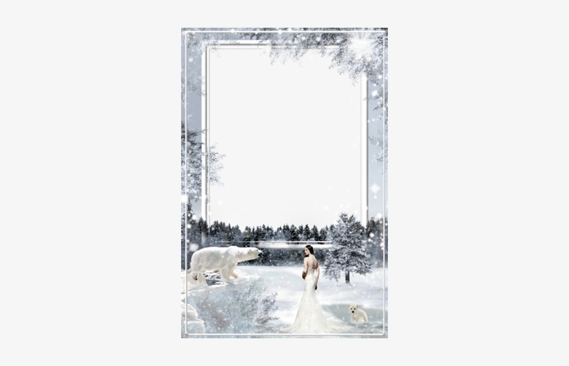 Frost And Cold - Abstrakter Fantasie-schnee Postkarte, transparent png