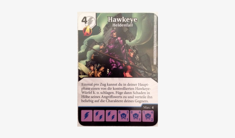 Marvel Dice Masters - Hawkeye Avengers Disassembled Dice, transparent png