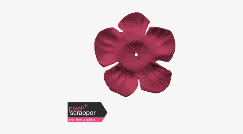 Autumn Art - Flower - Dark Pink - Artificial Flower, transparent png