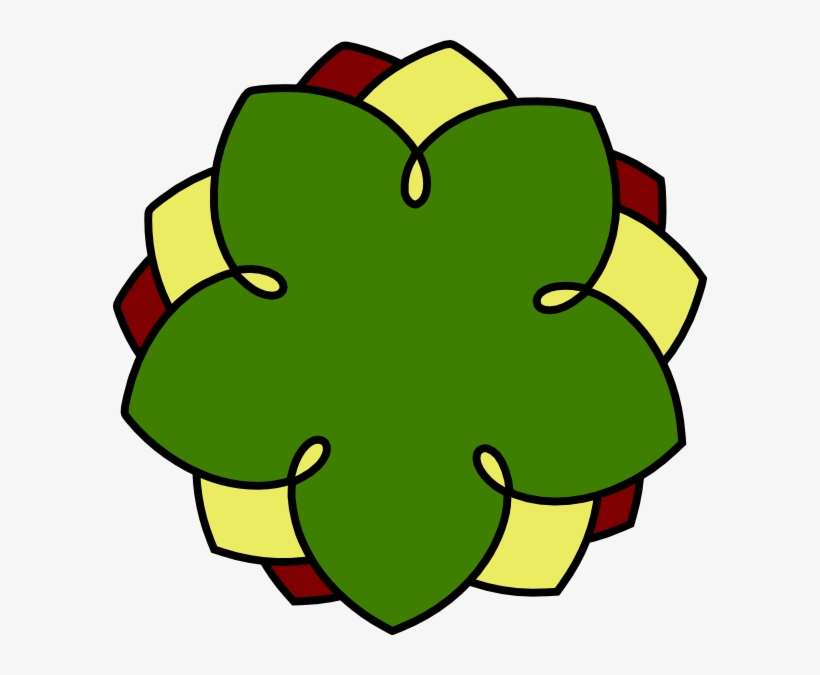 Flower Color Edit Dark - Flower Clip Art, transparent png