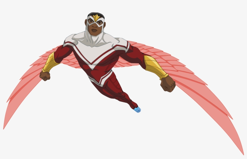 Http - //vignette2 - Wikia - Nocookie - - Avengers Assemble Falcon, transparent png