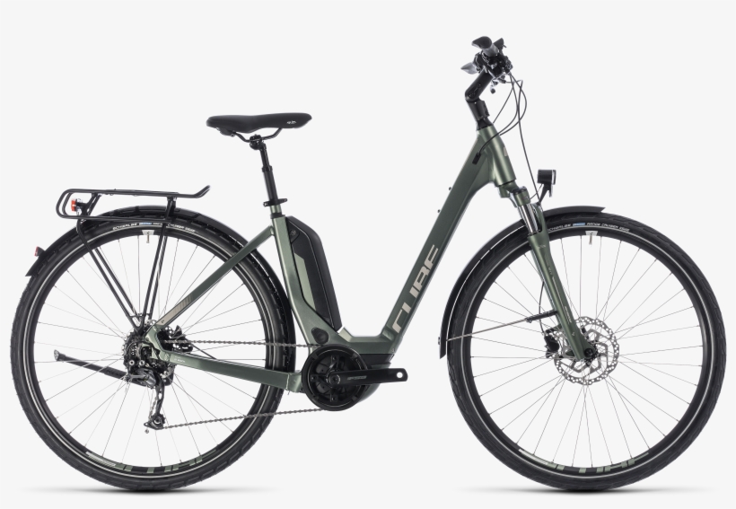 2018 Cube Touring One 500 Easy Entry Hybrid Bike Frost - Cube Touring Hybrid 400 2017, transparent png
