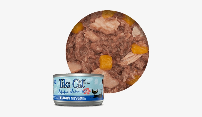 Tiki Cat Tuna With Tilapia And Pumpkin - Tiki Cat Aloha Friends Tuna, Ocean Whitefish, transparent png