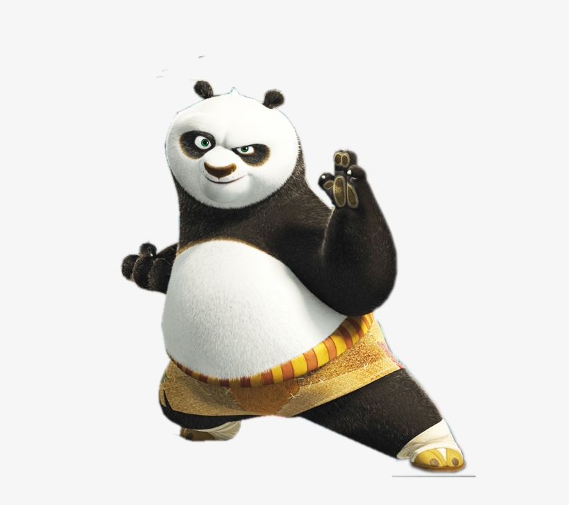 9439 Render Po2 - Kung Fu Panda Characters Po, transparent png