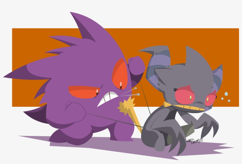 Statistics - Pokemon Banette And Gengar, transparent png