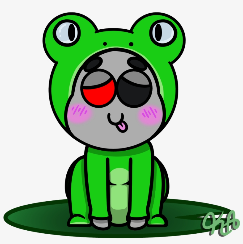 Makin' Frog's Go "doki Doki" - Cartoon, transparent png