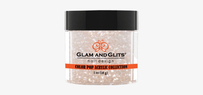 Color Pop Acrylic - Glam & Glits Nail Art Glitter: Pink Crystal - 1/2oz, transparent png