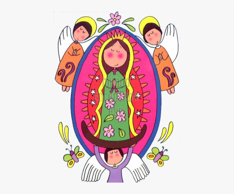 Angelesymariposasnv4 Picture By Dragonfly Photos - Virgencita Distroller, transparent png