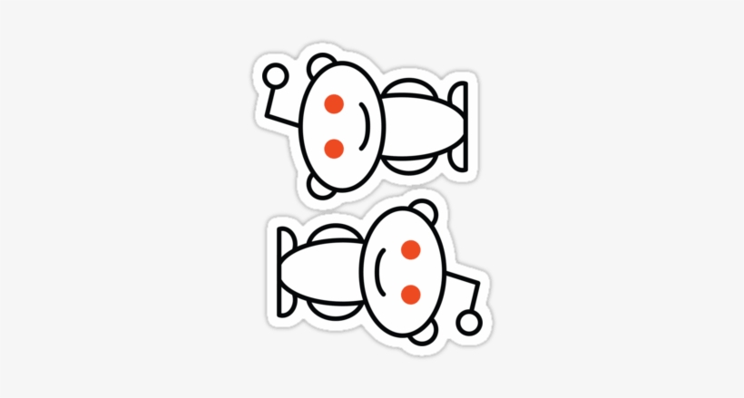 Reddit Alien ×2 Sticker - Without Their Permission By Alexis Ohanian, transparent png