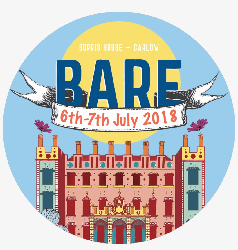 Bare Round Logo With Address - Bare In The Woods 2018 Lineup, transparent png
