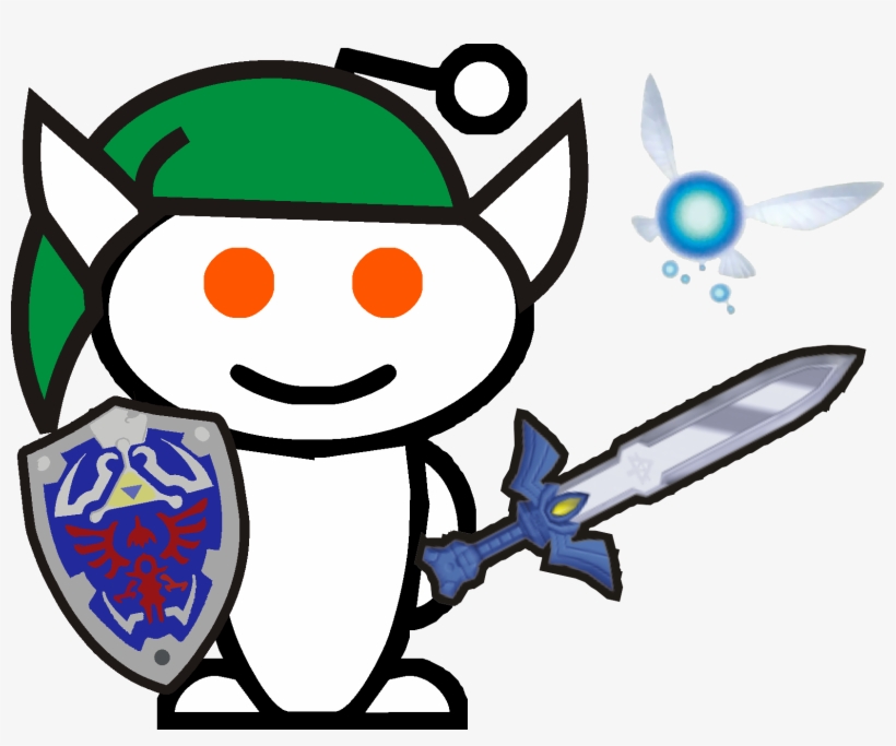 Source - I - Imgur - Com - Report - Reddit Alien Png - Zelda Reddit, transparent png