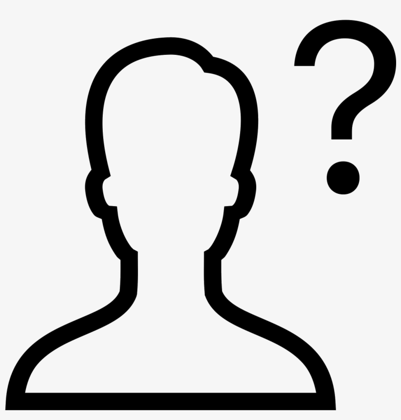 There Is An Outline Of A Man In The Center Of The Image - Icons, transparent png