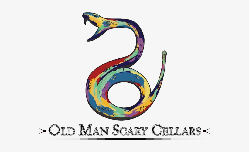 Logo - Old Man Scary Winery, transparent png