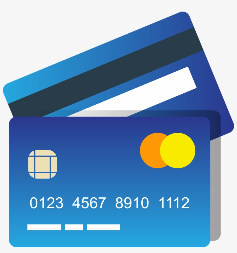 Blue Credit Card Clipart Photo Png Images - Tarjeta De Credito Png, transparent png