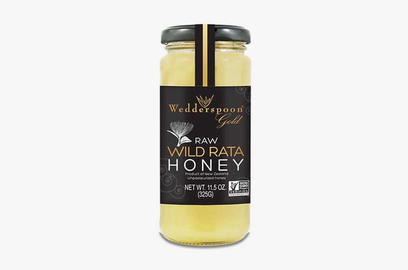 Wedderspoon - 100 Raw Wild Dandelion Honey - 11.5 Oz., transparent png