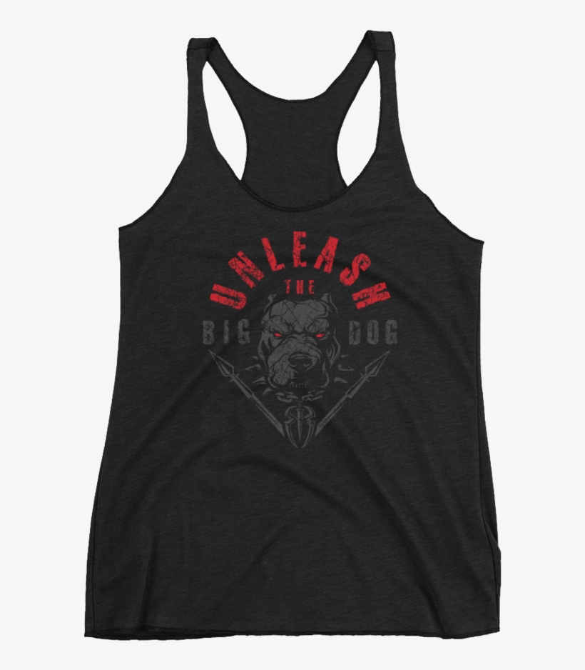 Roman Reigns "unleash The Big Dog" Women's Racerback - Clark And Addison - Wrigley Field - Chicago Cubs -, transparent png