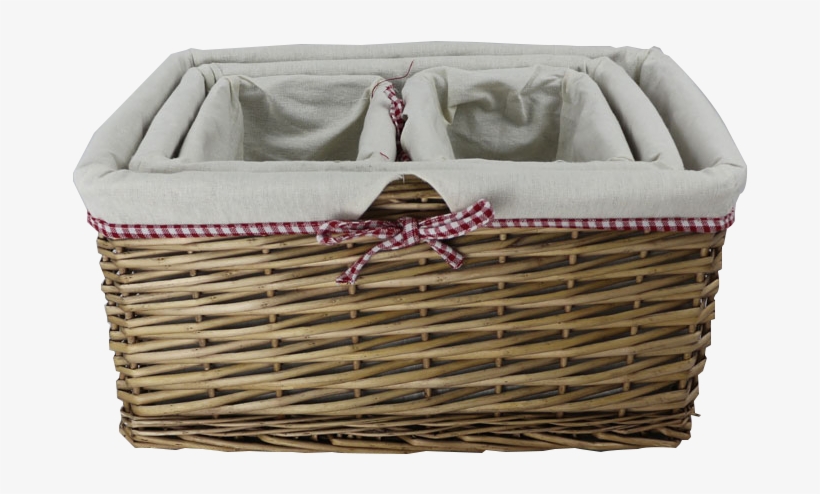 Examples Of Handicrafts Laundry Hamper Wicker Basket - Wicker, transparent png