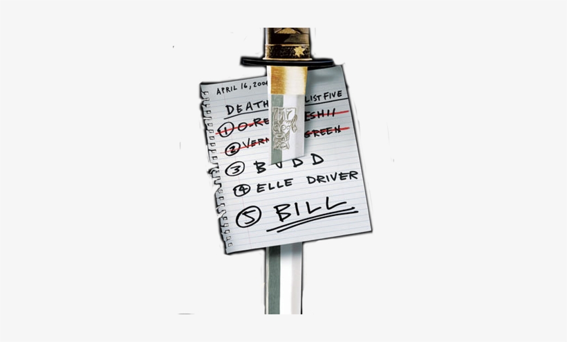 Swordlist-logo - Kill Bill List Png, transparent png