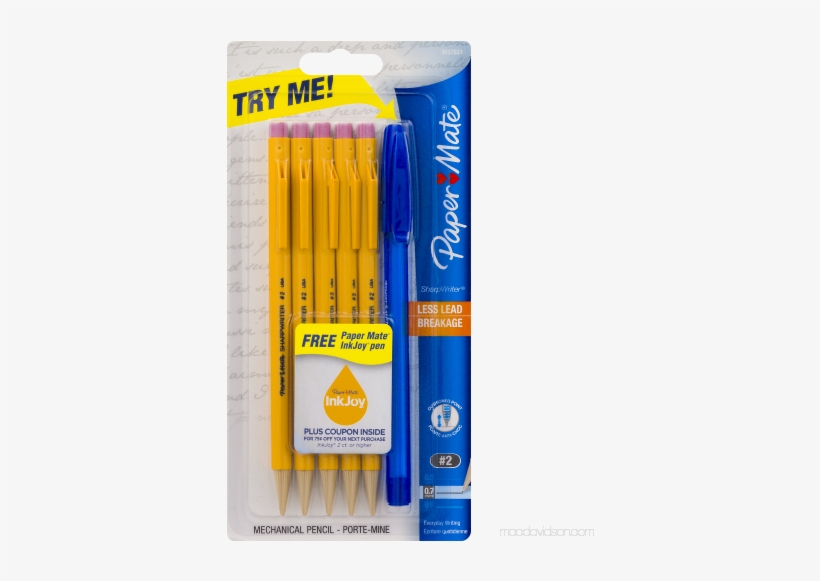 Papermate Design Ballpoint Pen, transparent png