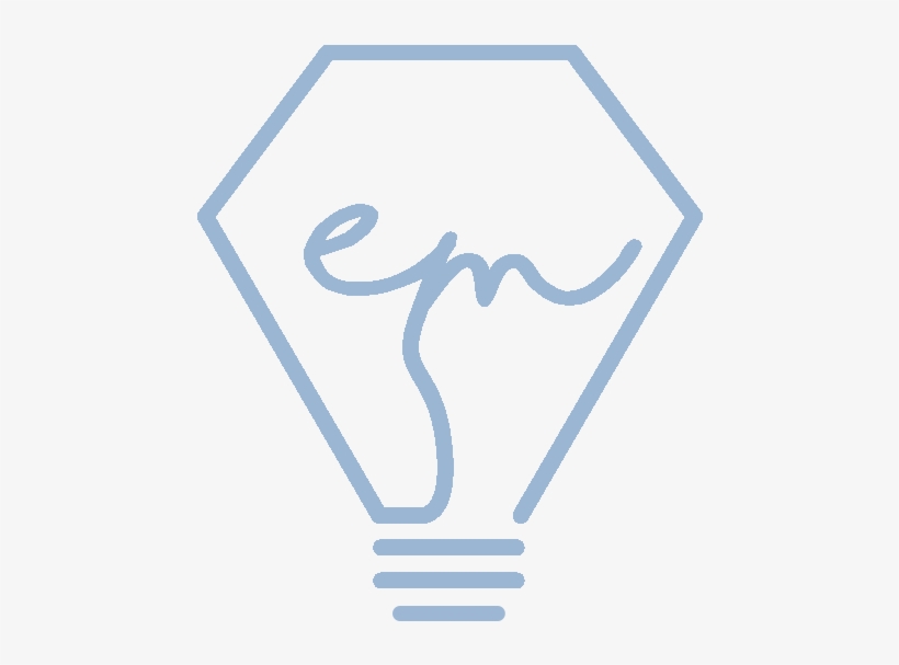 Ellemsee Logo Cerulean - Calligraphy, transparent png