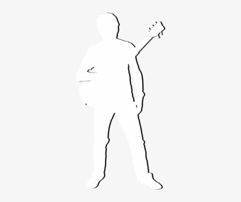 New Png Girl And Boy Silhoutee White - Figure Drawing, transparent png