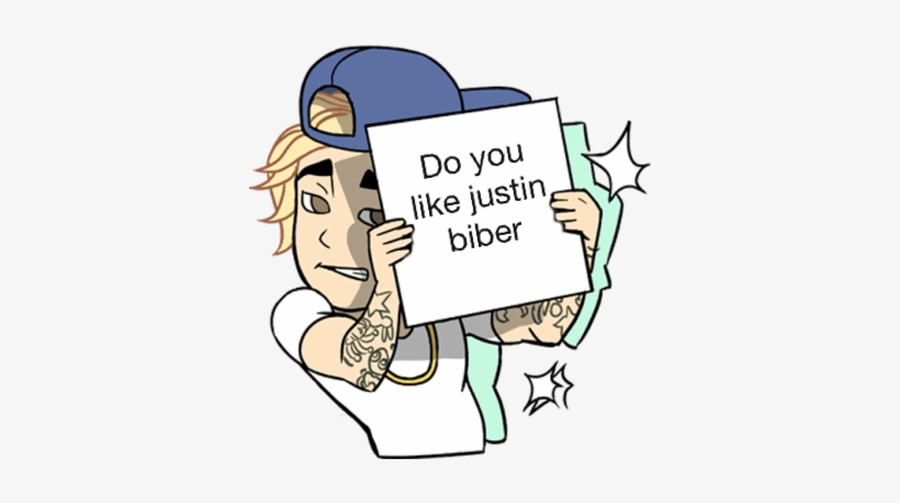 #justmoji - Justin Bieber Emoji App, transparent png