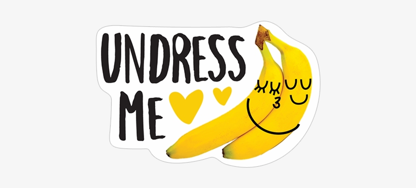 Undress Me Bananas - Love, transparent png