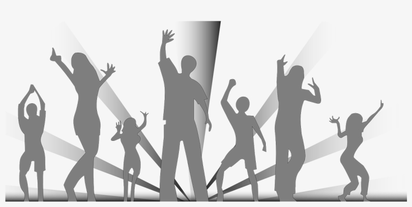 Baile Moderno Png - Clipart People Gray Png, transparent png