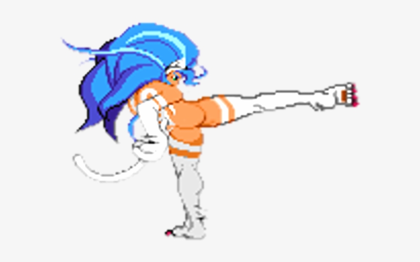 9 Feb - Felicia Darkstalkers Sprite, transparent png