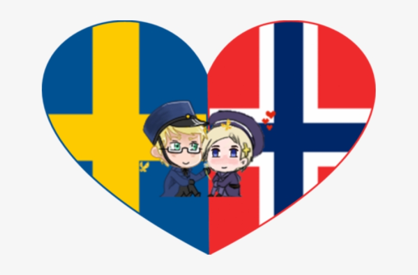 Norway Popular To Swedish Job Hunters - Sweden And Norway Flag, transparent png