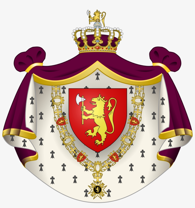 Королевский Норвежский Герб - Coat Of Arms Of Sweden, transparent png