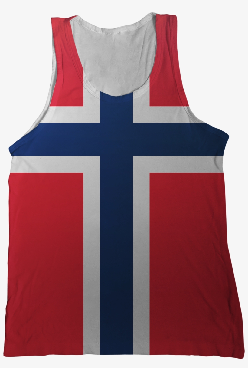 Norway Flag Tank Top - Norway, transparent png
