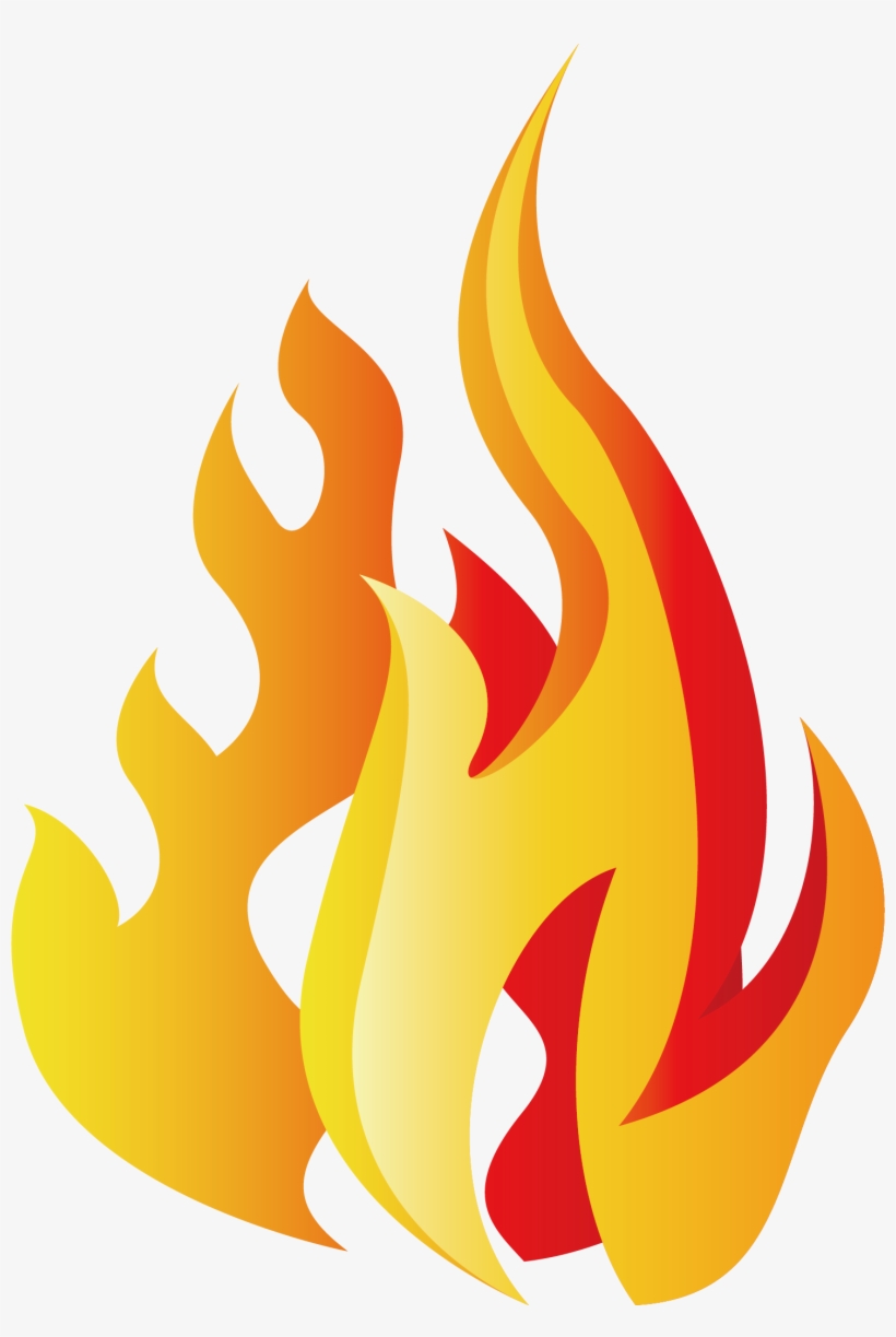 Clipart Black And White Flame Art Transprent Png - Clip Art, transparent png