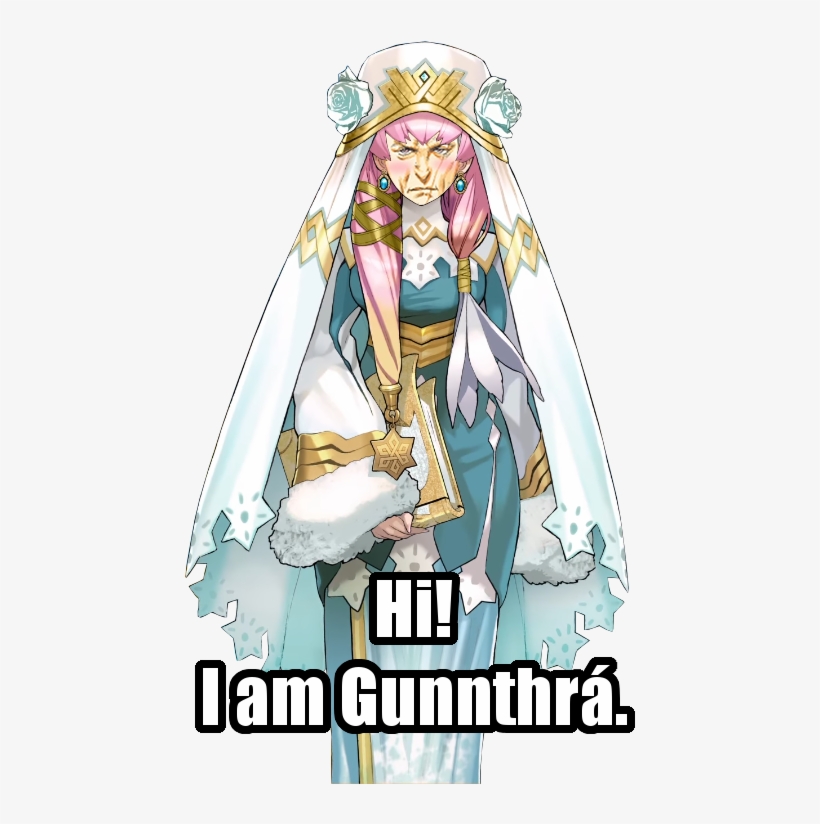 Fabulous King Of Valla - Fire Emblem Heroes Gunnthra, transparent png