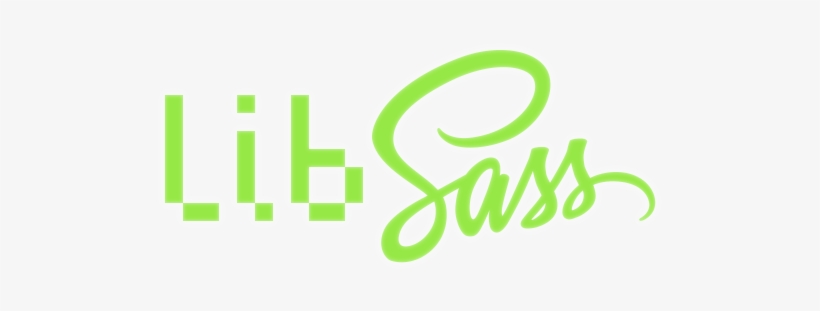 Libsass Logo - Sass, transparent png