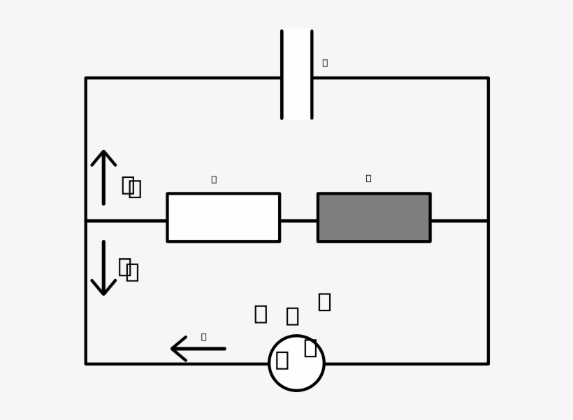 How To Set Use Simple Hybrid Electric Circuit Svg Vector - Electrical Network, transparent png