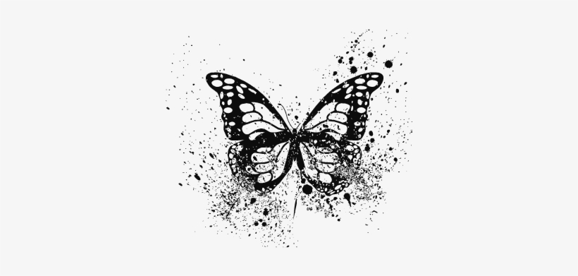 Butterfly Grunge - Grunge Butterfly, transparent png