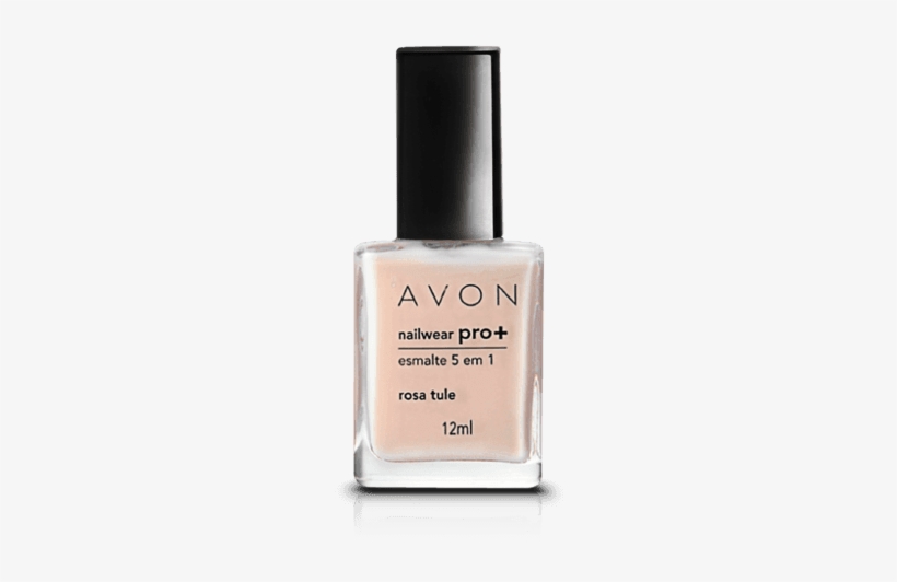 Avon Nailwear Pro Esmalte 5 Em 1 Rosa Tule 12ml 50151-8 - Esmalte Avon True Nude Chic, transparent png