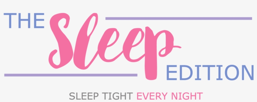 The Sleep Edition - Lettering, transparent png