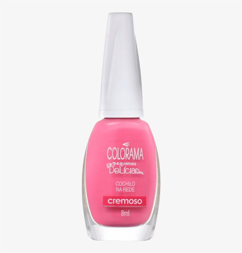 Colorama Pequenas Delícias Cochilo Na Rede - Esmalte Beauty Color Neon Pink Pong, transparent png