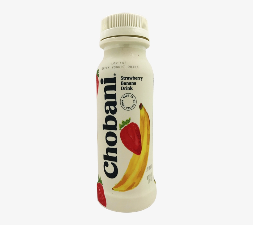 Chobani Drink, Strawberry Banana - Chobani Low-fat Greek Yogurt Drink Variety, 10 Fl Oz,, transparent png