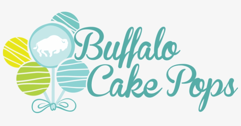 Buffalo Cake Pops Logo - Big Dot Of Happiness - Hello Little One - Blue And, transparent png