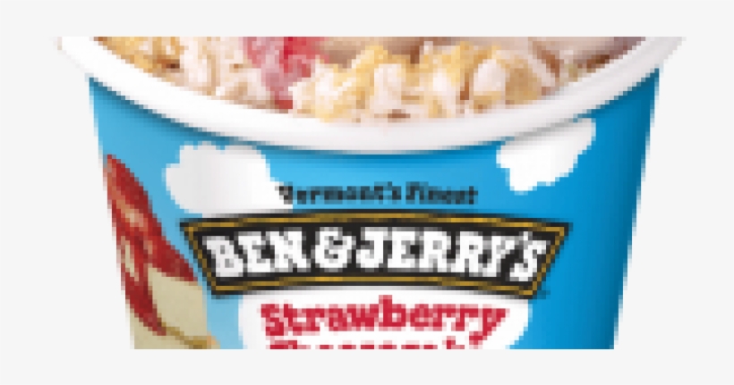 Ben & Jerry's Strawberry Cheesecake - Ben & Jerry's Cheesecake, transparent png