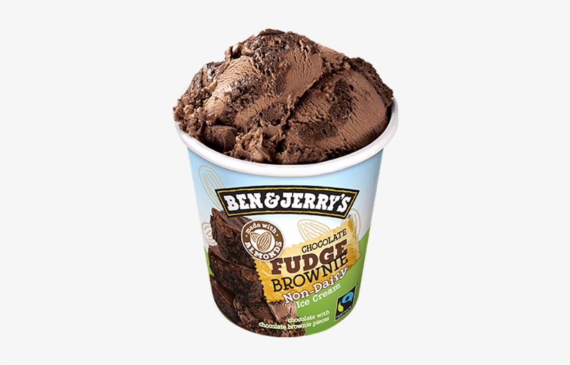 Ben & Jerry's - Ben & Jerry's Chocolate Fudge Brownie Non Dairy, transparent png