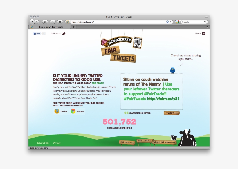 Day We Created The Ben & Jerry's Fair Tweets Platform - Ben And Jerry's Web, transparent png